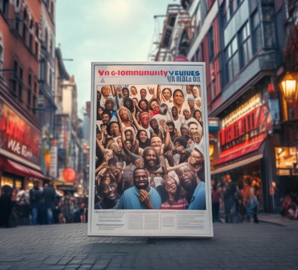 报纸广告宣传文，传递社会价值的桥梁